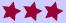 3 star rating